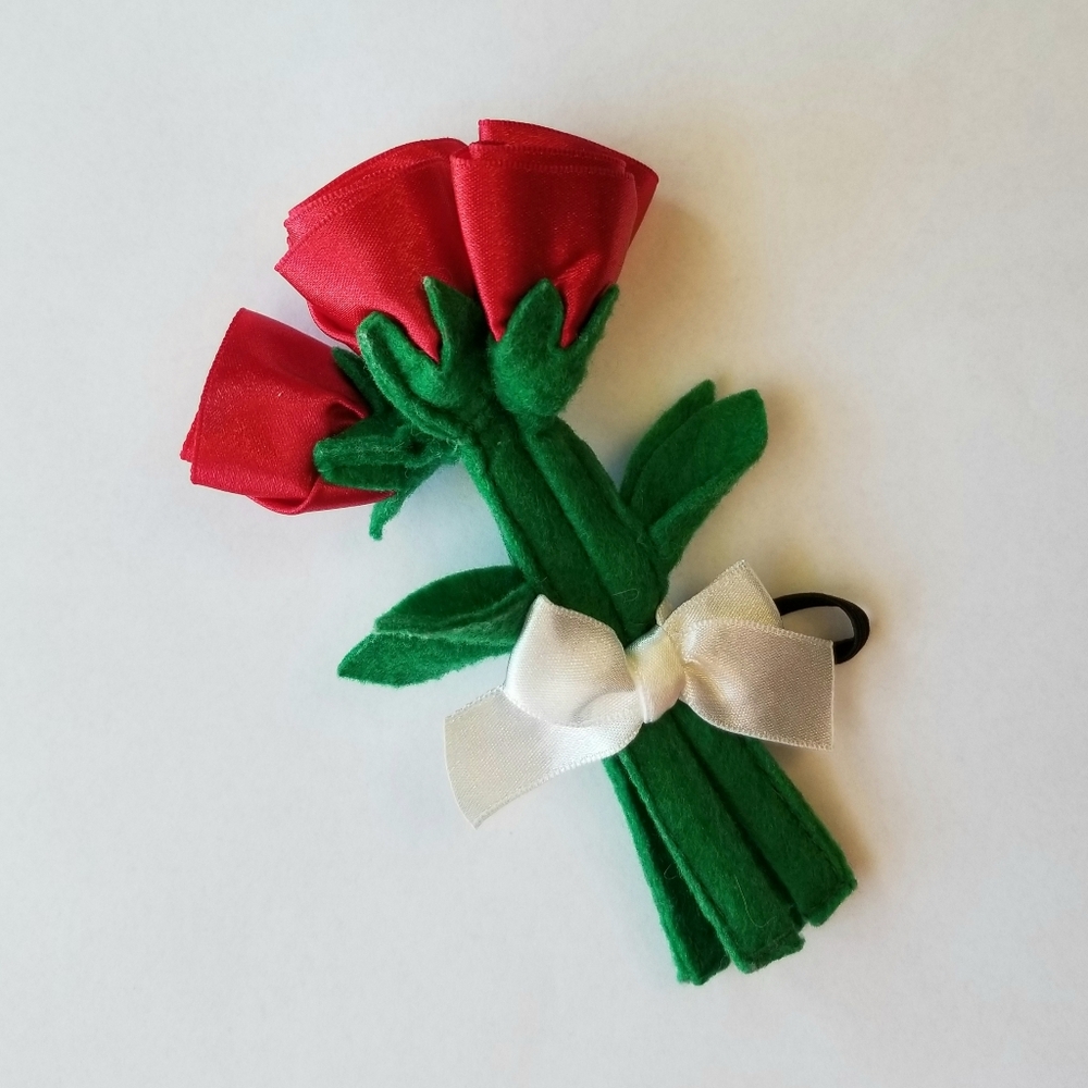 ❗Build-A-Bear Plush Red Rose Flower Bouquet❗
